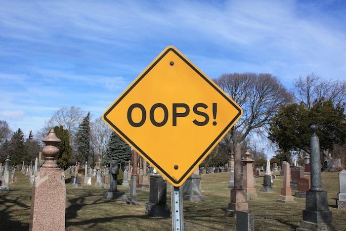 the big oops